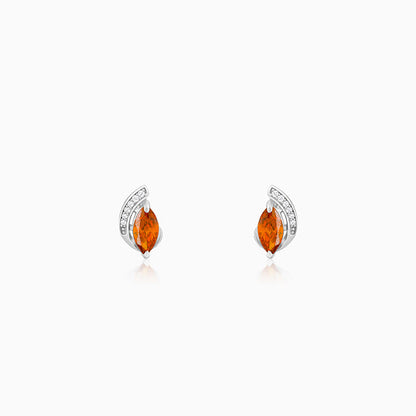Silver Adorned with Love Earrings