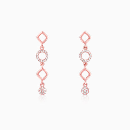 Rose Gold Queen Of Dreams Earrings