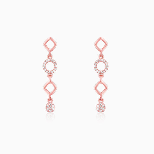 Rose Gold Queen Of Dreams Earrings