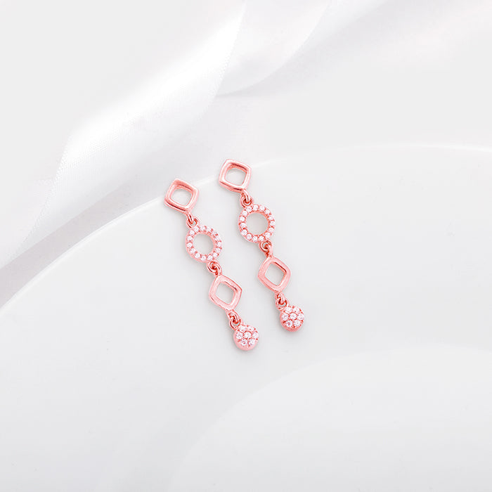 Rose Gold Queen Of Dreams Earrings