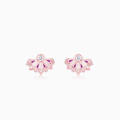 Rose Gold Dreamy Wonder Earrings