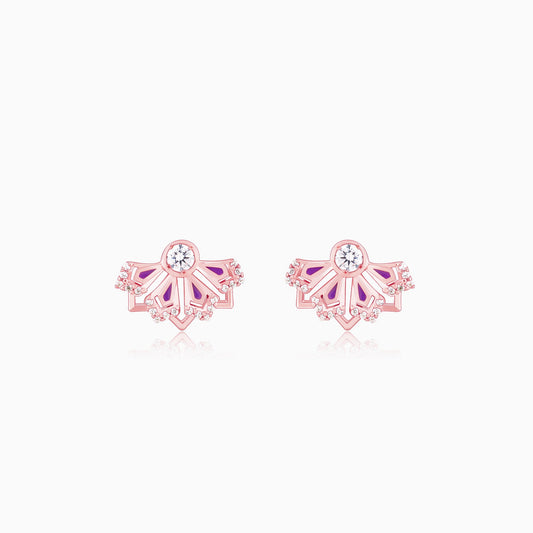 Rose Gold Dreamy Wonder Earrings