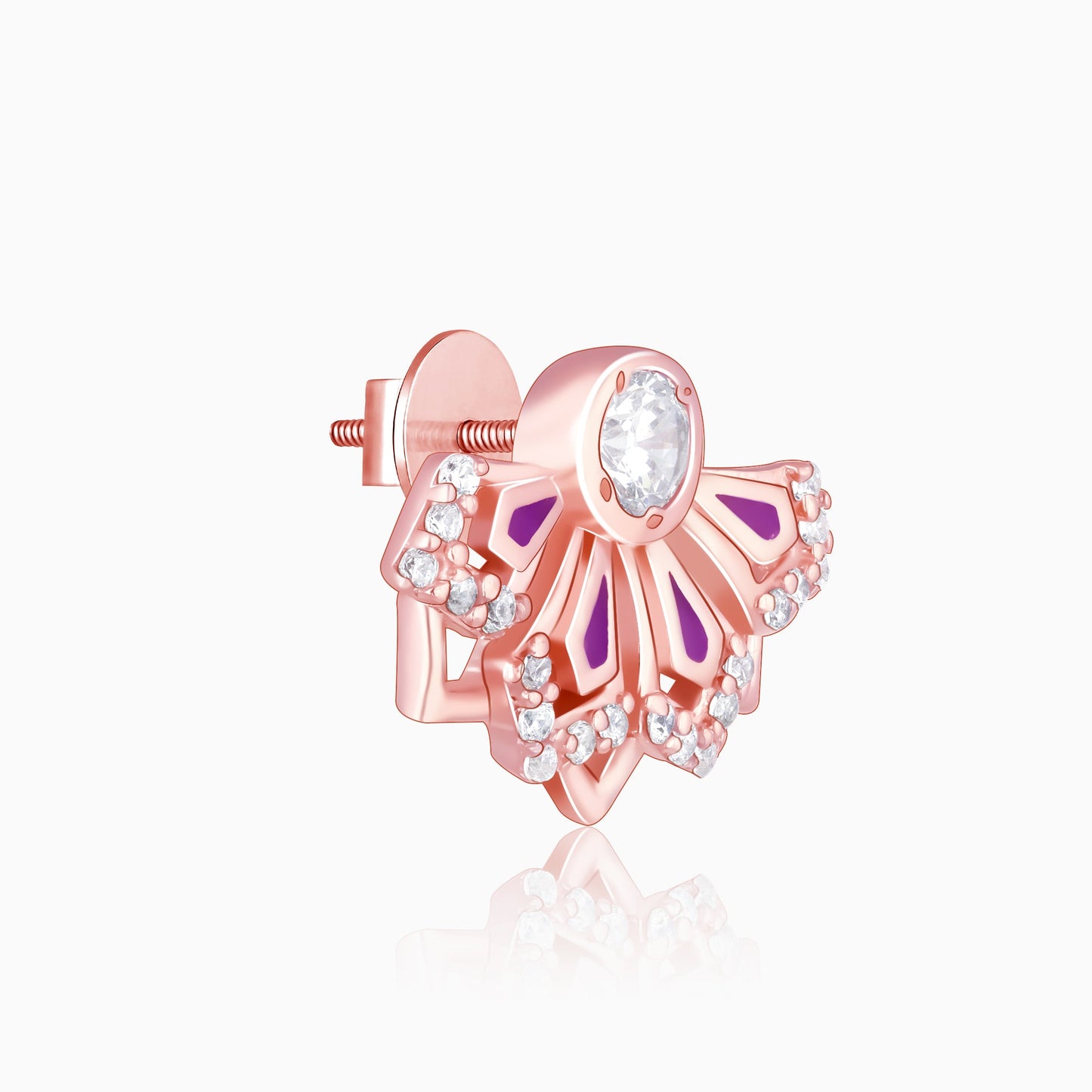 Rose Gold Dreamy Wonder Earrings