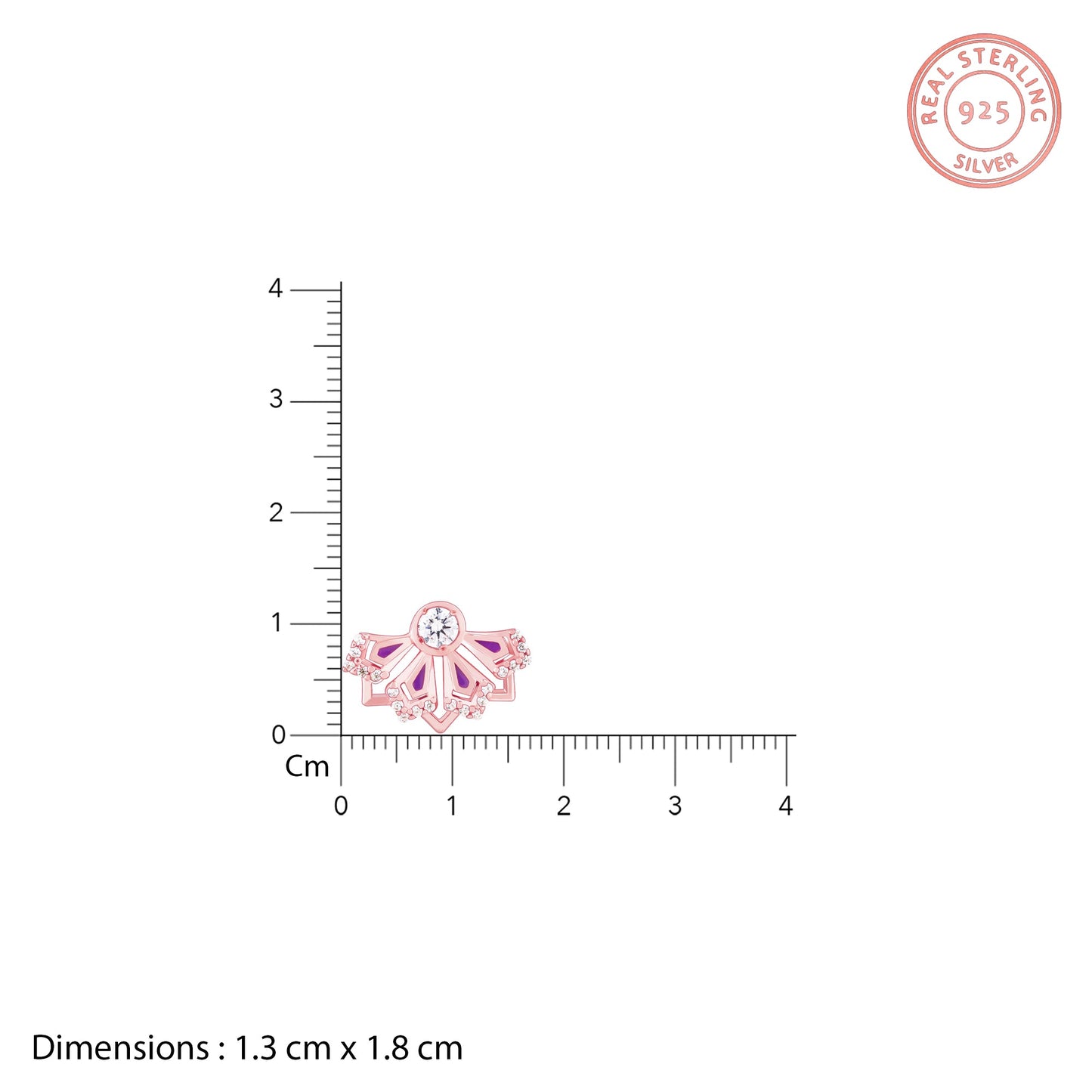 Rose Gold Dreamy Wonder Earrings