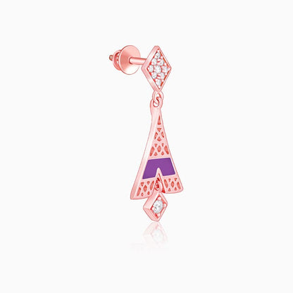 Rose Gold Tower Of Dreams Earrings