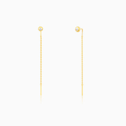 Golden Bling Sui Dhaga Earrings