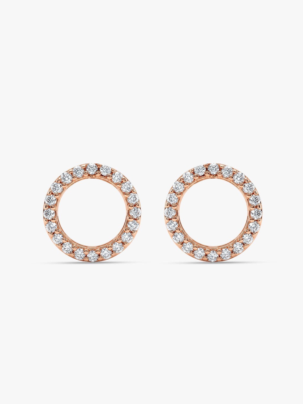 Rose Gold Connected for Life Earrings