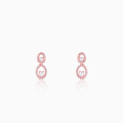 Rose Gold Eternal Love Earrings