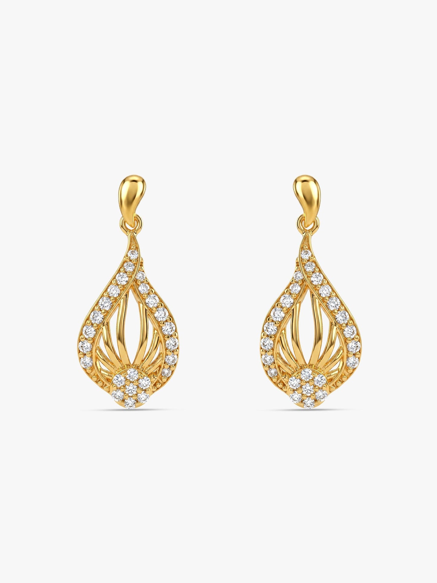 Golden Glint Earrings