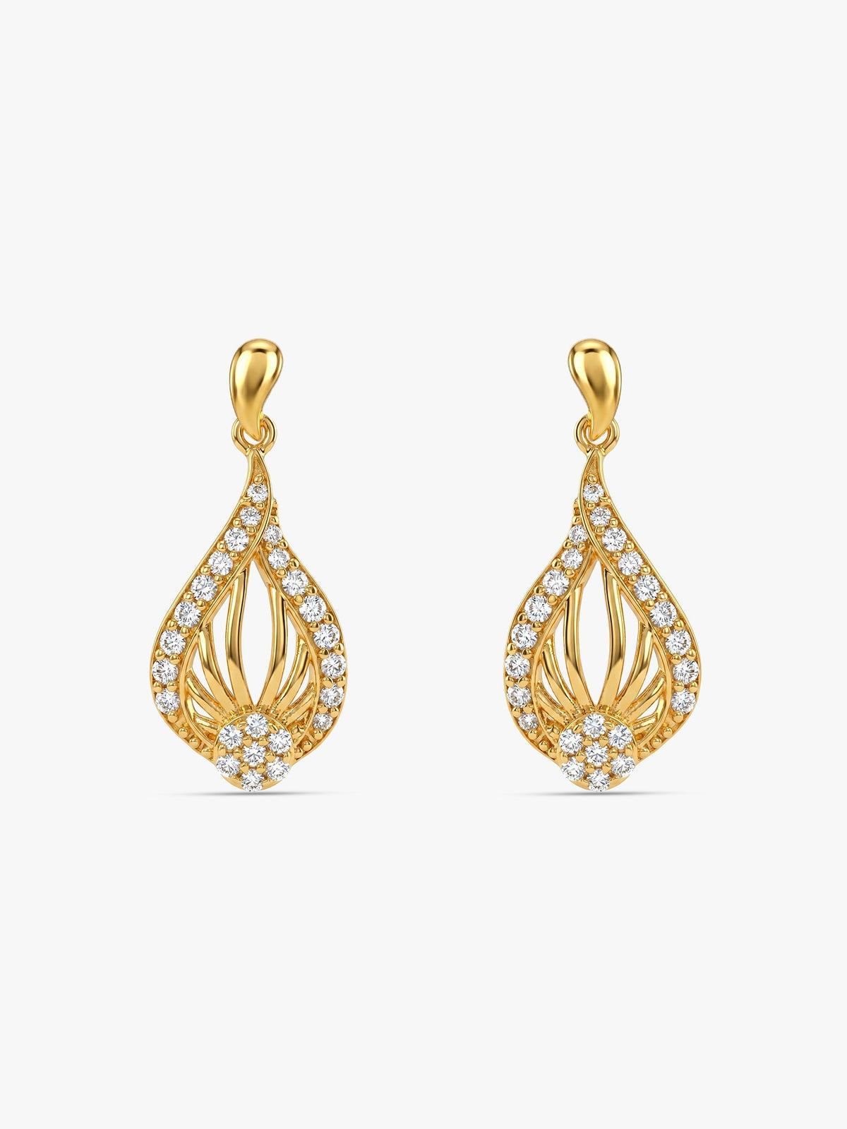 Golden Glint Earrings