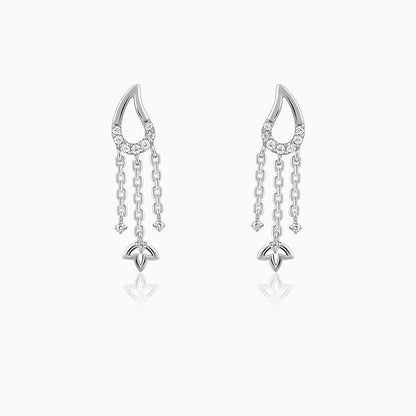 Silver Mangai Danglers