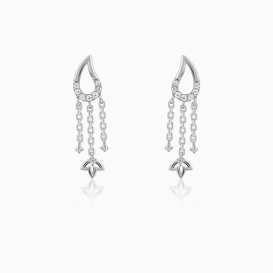 Silver Mangai Danglers