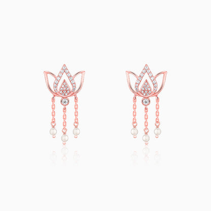 Rose Gold Kamala Earrings
