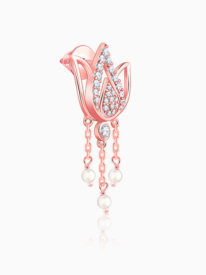 Rose Gold Kamala Earrings