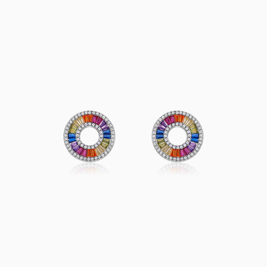 Silver Orb of Grace Earrings