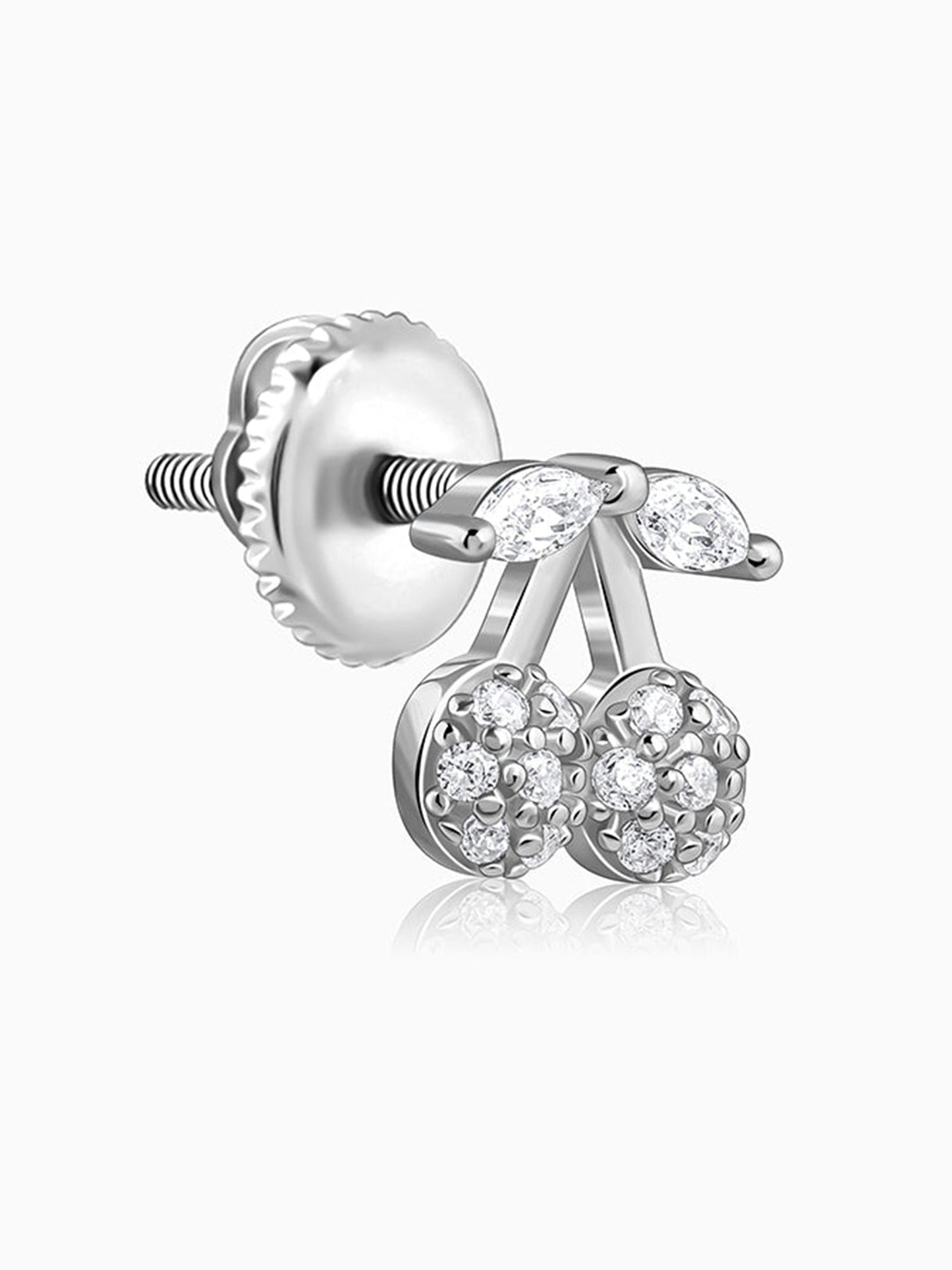 Silver Cherryboo Studs