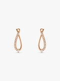 Rose Gold Fashionista Earrings