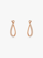 Rose Gold Fashionista Earrings
