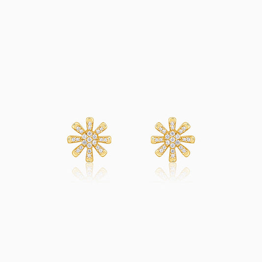 Golden Floret Embrace Studs