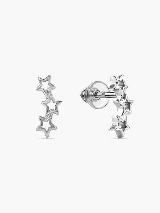 Silver Multi Twinkle Earrings