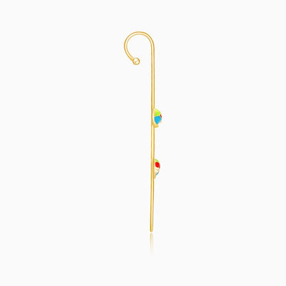 Golden Sparrow Stick Ear Cuffs