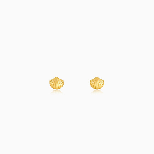 Golden Shell-Shocked earrings