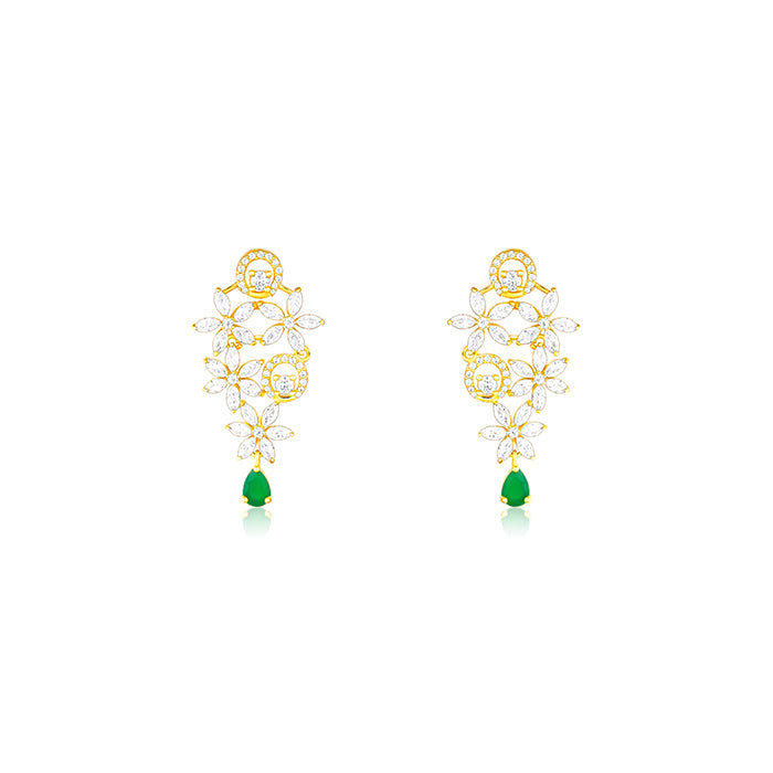 Golden Sweet Jasmine Earrings