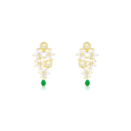Golden Sweet Jasmine Earrings