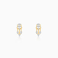 Gold Spark Rush Lab Grown Diamond Earrings
