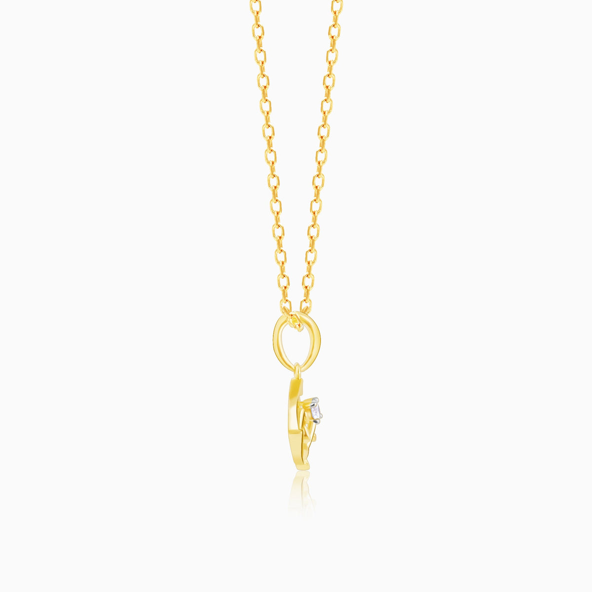 Gold Blooms of Joy Diamond Pendant