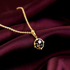 Gold Blooms of Joy Diamond Pendant