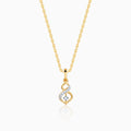 Anushka Sharma Gold Eternal Lab Grown Diamond Pendant