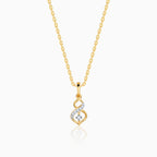 Anushka Sharma Gold Eternal Lab Grown Diamond Pendant