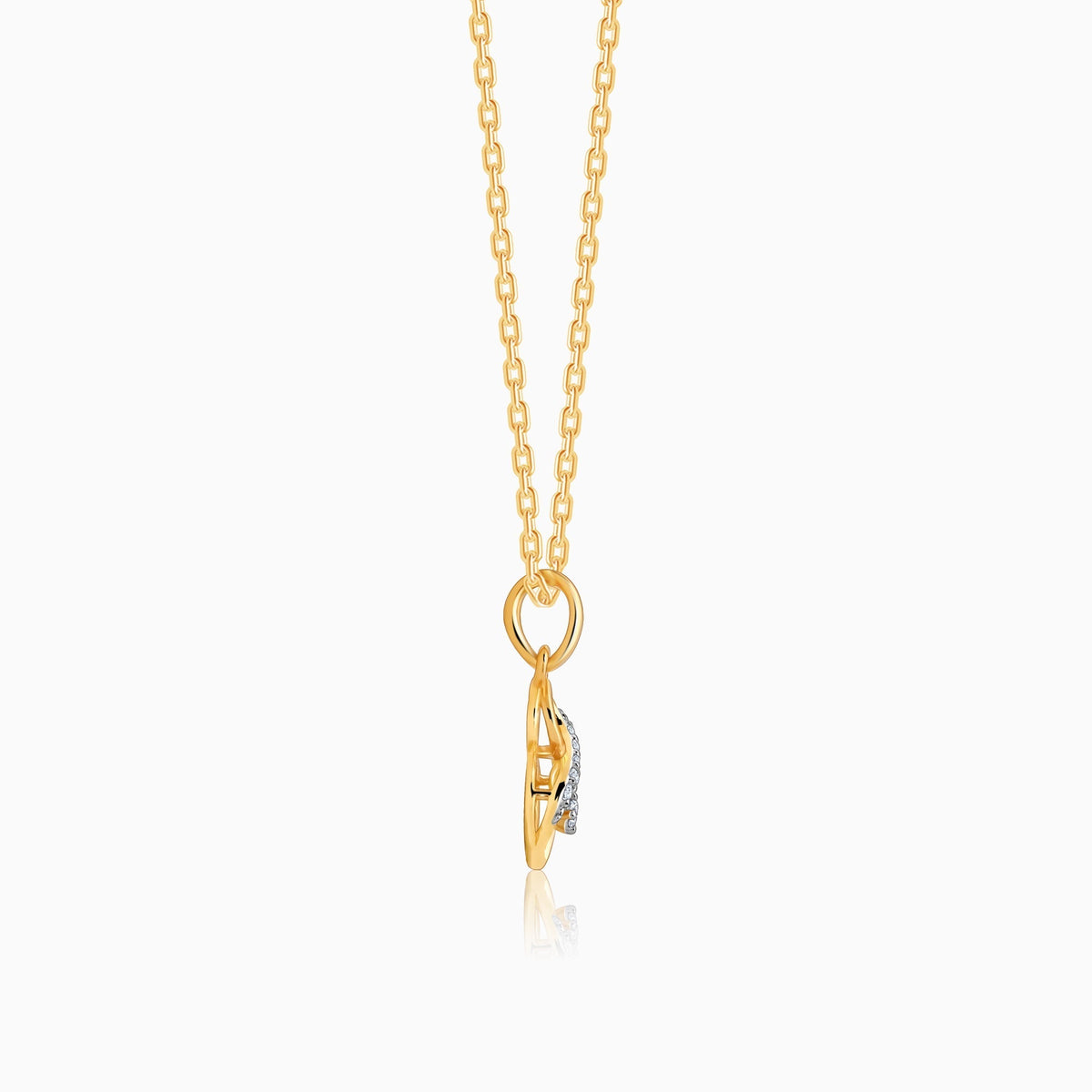 Anushka Sharma Gold Eternal Lab Grown Diamond Pendant