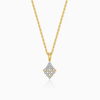 Gold Equinox Lab Grown Diamond Pendant