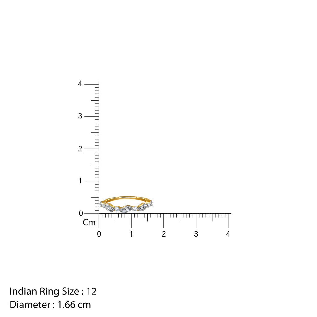 Gold Auryne Lab Grown Diamond Ring