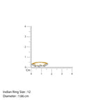 Gold Auryne Lab Grown Diamond Ring