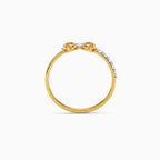 Gold Aveline Bloom Lab Grown Diamond Ring (Size 12)