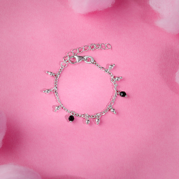 Silver Sparkling Dua Kids Anklet