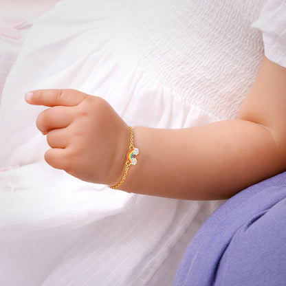 Golden Rainbow Kids Bracelet (0 - 2 Years)