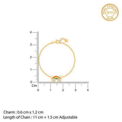Golden Rainbow Kids Bracelet (0 - 2 Years)