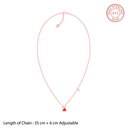 Rose Gold Bunny Kids Necklace