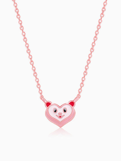 Rose Gold GIVA Boo Kids Necklace