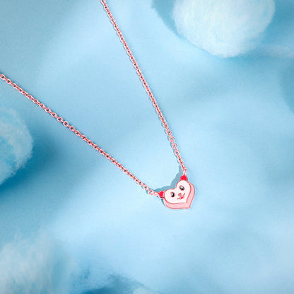 Rose Gold GIVA Boo Kids Necklace