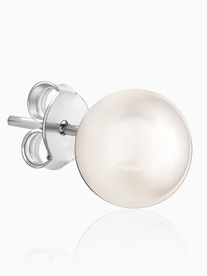 Silver Redefined Stud For Men