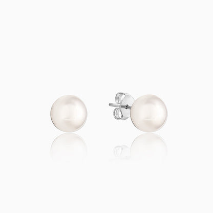 Silver Redefined Stud For Men