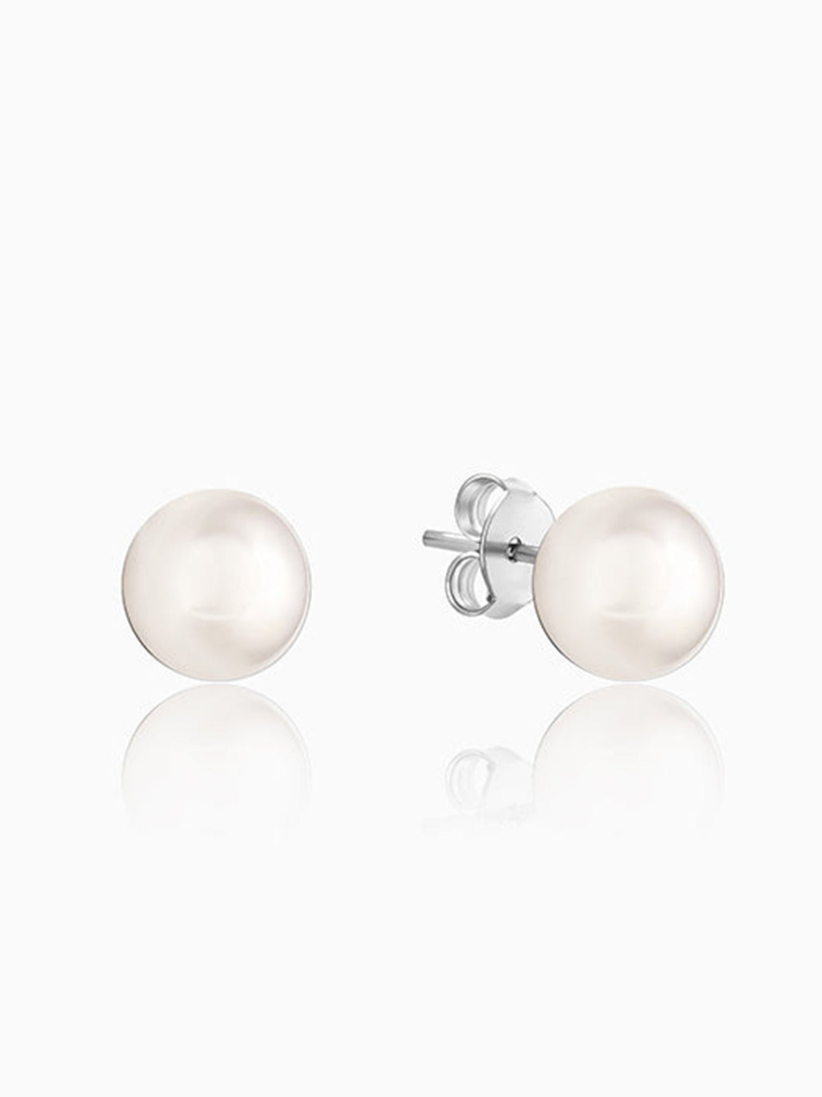 Silver Redefined Stud For Men
