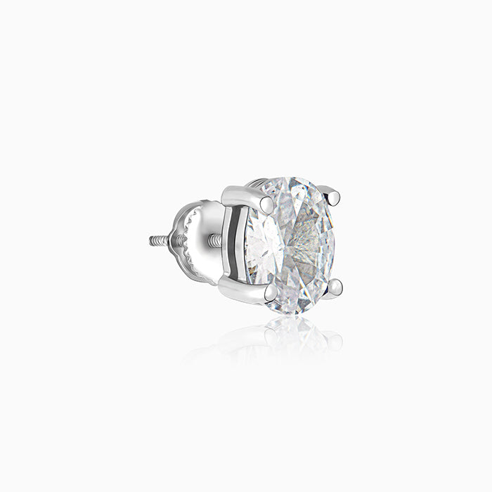 Silver Pristine Stud For Him