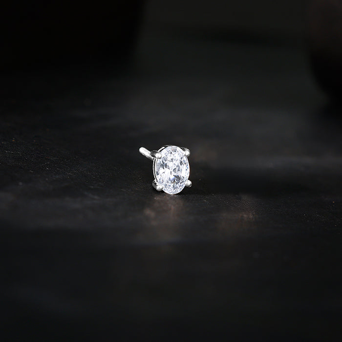 Silver Pristine Stud For Him
