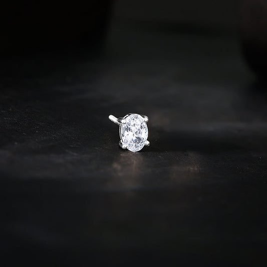 Silver Pristine Stud For Him
